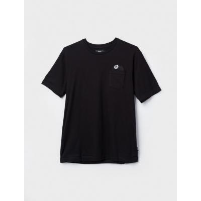 Stüssy 8 Ball Pocket Tee Black