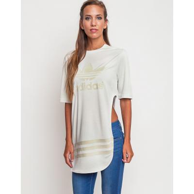 Top Adidas Originals ASYMETRIC TEE White