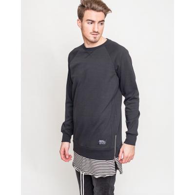Mikina DRMTM Shinji 2 Crewneck Black / Stripe