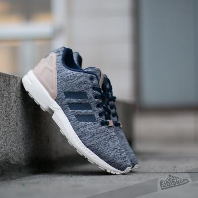 adidas ZX Flux Collegiate Navy/ St Pale Nude F13/ Chalk White
