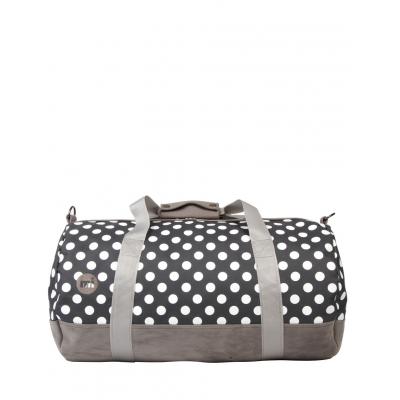 Taška Mi-Pac Duffel All Polka Charcoal/White