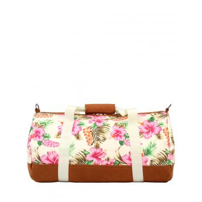 Taška Mi-Pac Duffel Tropical Hibiscus Natural