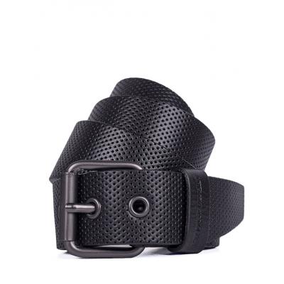 Pásek Loreak Mendian BELTS EL FINO LEATHER  Black