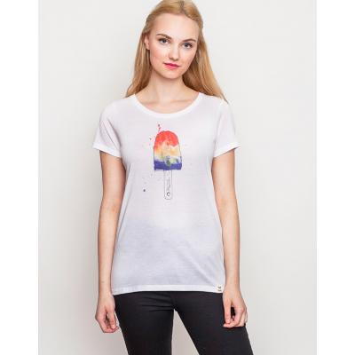 Triko Iriedaily Ice Pop white