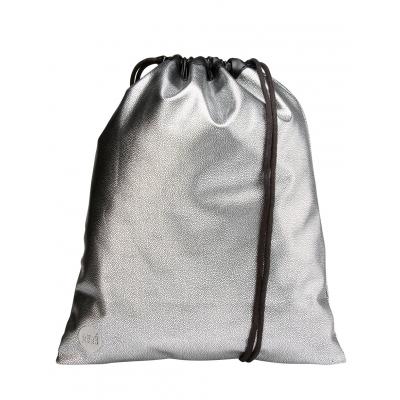 Batoh Mi-Pac Kit Bag Pebbled silver/black