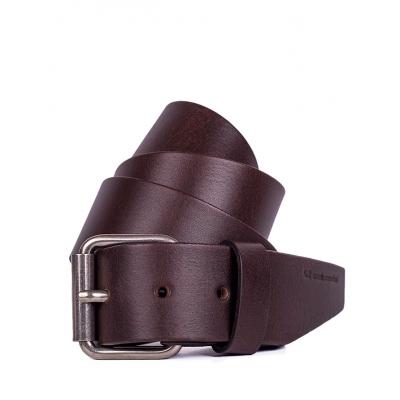 Pásek Loreak Mendian BELTS PACO LEATHER  Brown