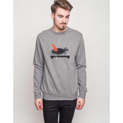 Mikina Loreak Mendian TECHNICS LIGHT Heather Grey