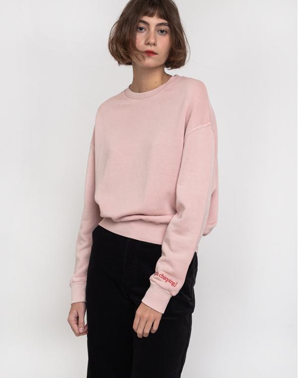 Buffet Crop Sweatshirt Rose XS