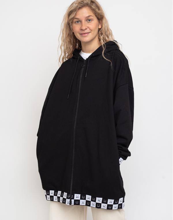 Lazy Oaf Happy Slouchy Hoodie Black S