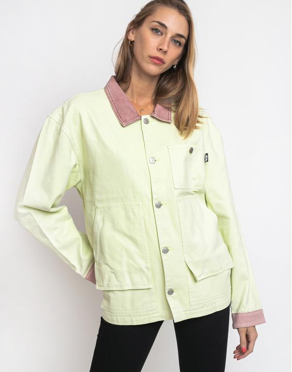 Stüssy Mallard Contrast Barn Jacket Pale Lime S