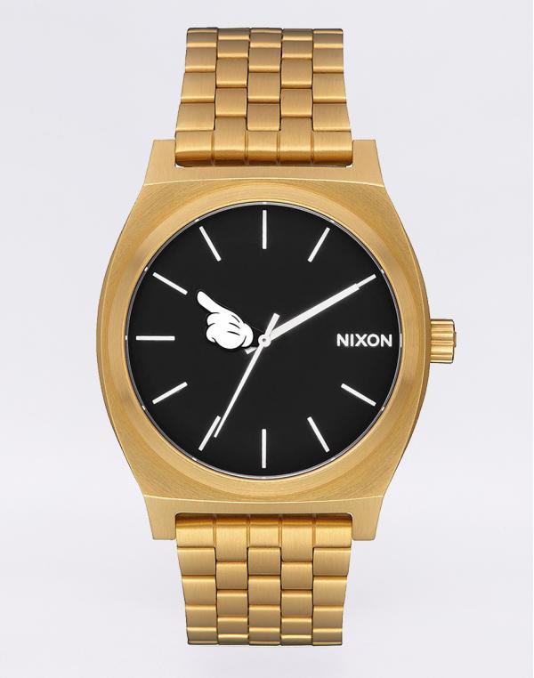 Nixon Disney Time Teller Gold/Black/Mickey Hand