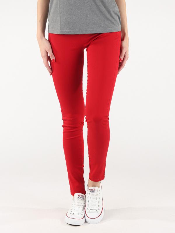 Kalhoty Terranova Pantalone Červená