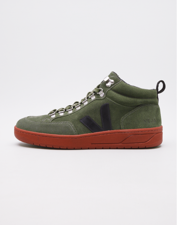 Veja Roraima Suede Olive Black Rust Sole 41