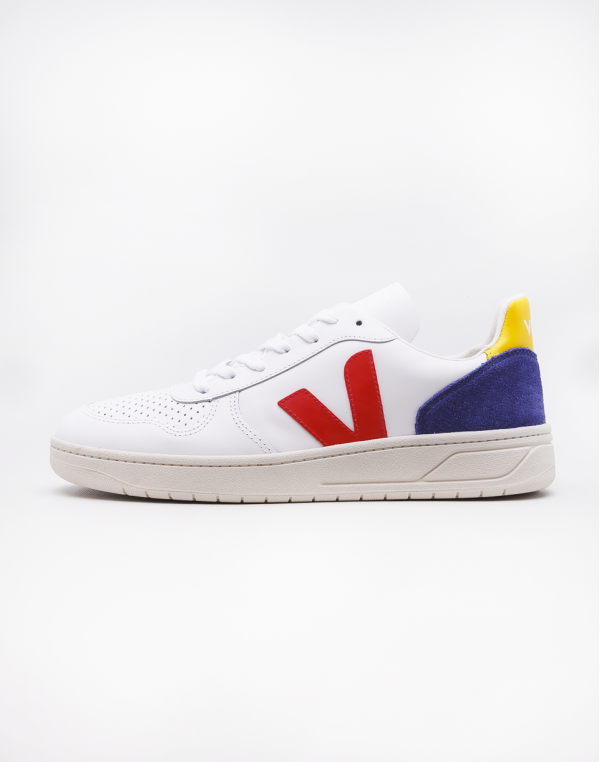 Veja V10 Leather Extra White Pekin Cobalt Tonic 42