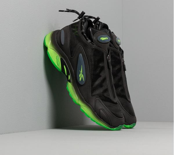 Reebok x MISBHV Daytona DMX Black/ Black/ Solar Green