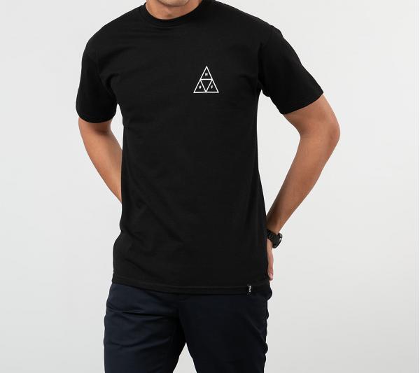 HUF Comics Triple Triangle Tee Black