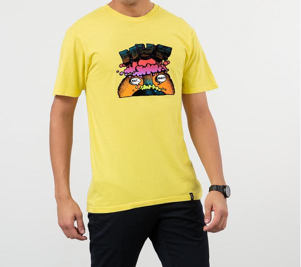 HUF Pulp Tee Blazing Yellow