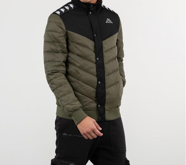 Kappa Banda Aobi Jacket Green Africa/ Black