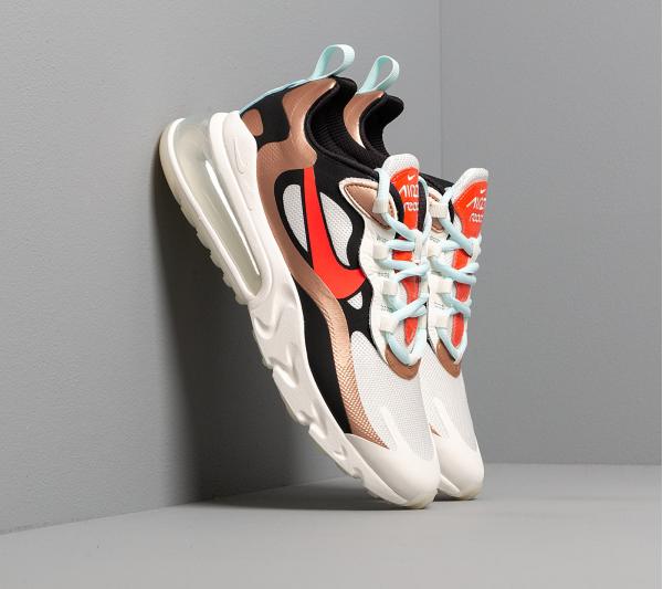 Nike Wmns Air Max 270 React Sail/ Black-Mtlc Red Bronze-Pure Platinum