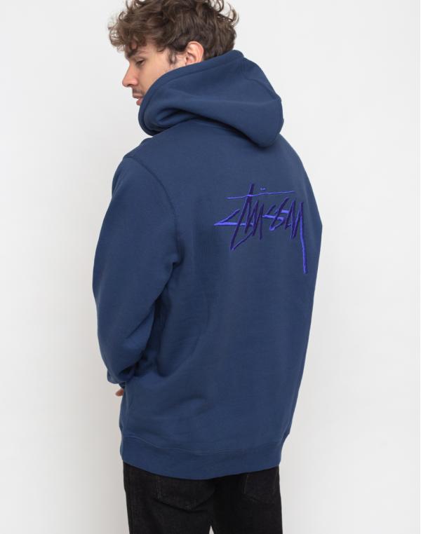 Stüssy App. Hood Navy M