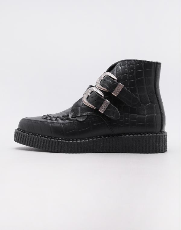 Underground Bowie Black Leather 39