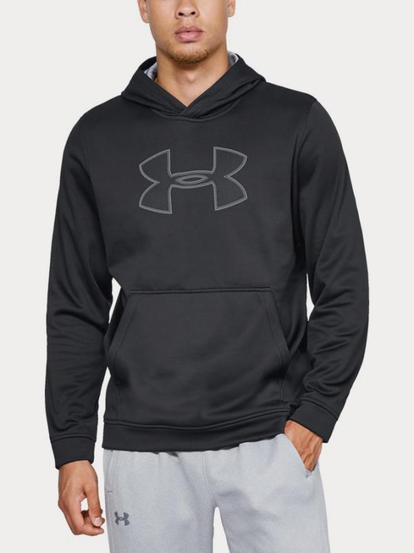 Mikina Under Armour Performance Fleece Graphic Hoody Černá