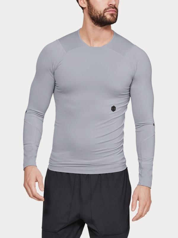 Kompresní tričko Under Armour Rush Compression Ls Šedá