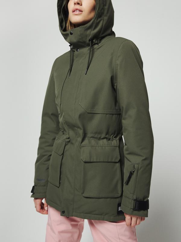 Bunda O´Neill Pw Xplr Parka Zelená
