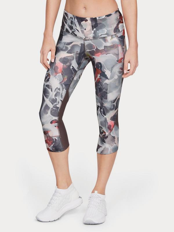 Kompresní legíny Under Armour Fly Fast Printed Capri Barevná