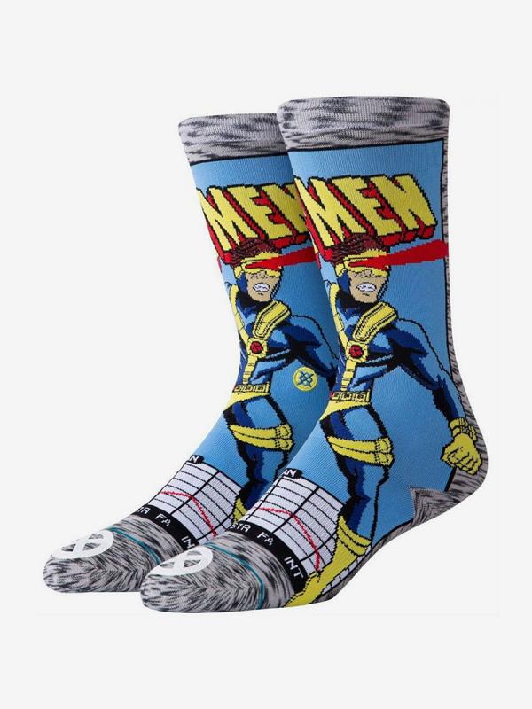 Ponožky Stance Cyclops Comic Grey Barevná
