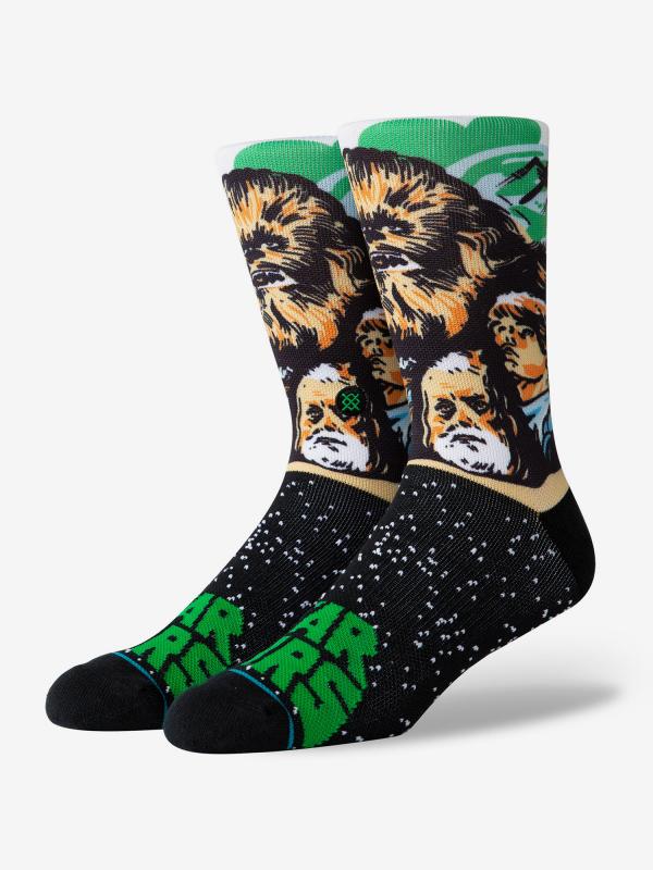 Ponožky Stance Chewbacca Green Barevná