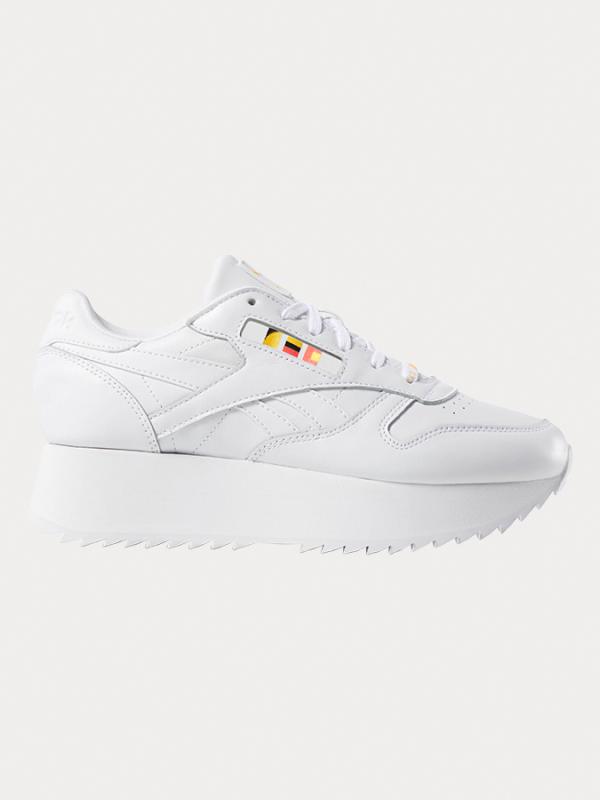 Boty Reebok Classic Cl Lthr Double Bílá