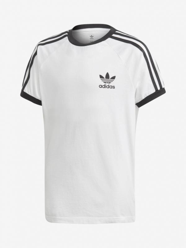 Tričko adidas Originals 3Stripes Tee Bílá