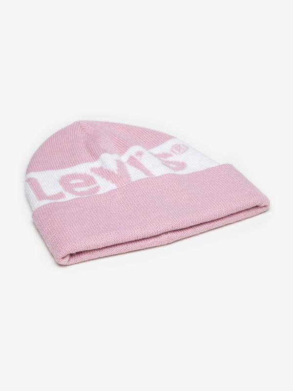 Čepice Levi's® Sportswear Logo Beanie Růžová