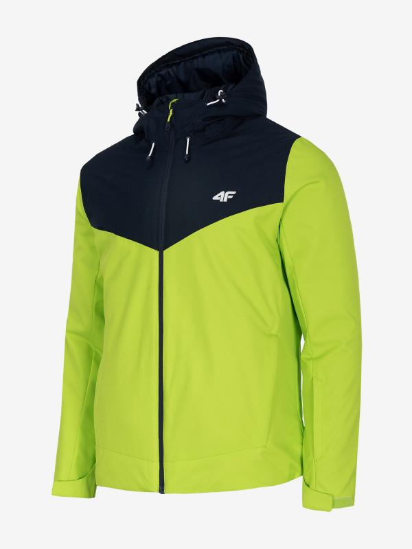 Bunda 4F Kumn301 Ski Jacket Žlutá