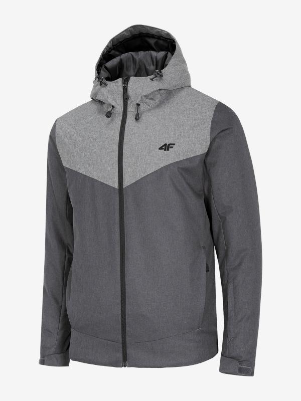 Bunda 4F Kumn301 Ski Jacket Šedá