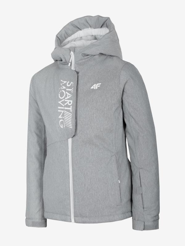 Bunda 4F Jkudn400A Ski Jacket Šedá