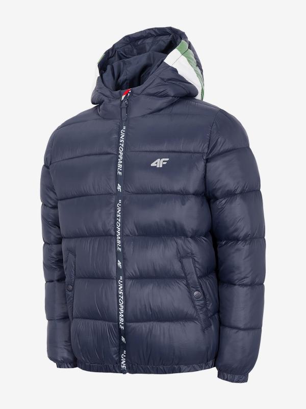 Bunda 4F Jkump208 Jacket Modrá