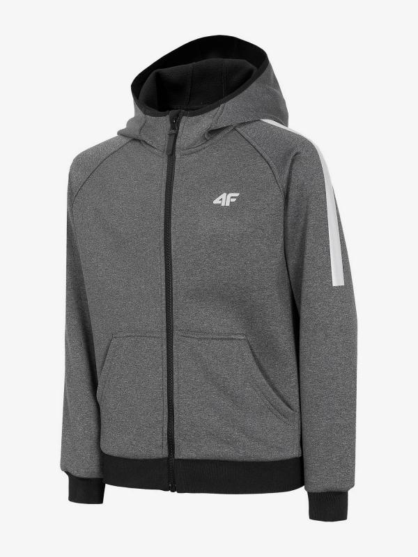 Mikina 4F Jplm202 Fleece Šedá