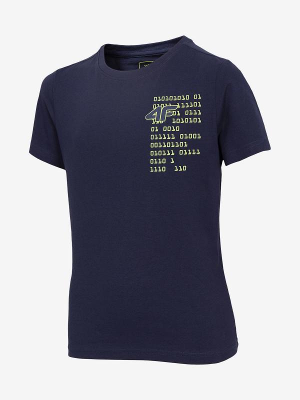 Tričko 4F Jtsm216 T-Shirt Modrá