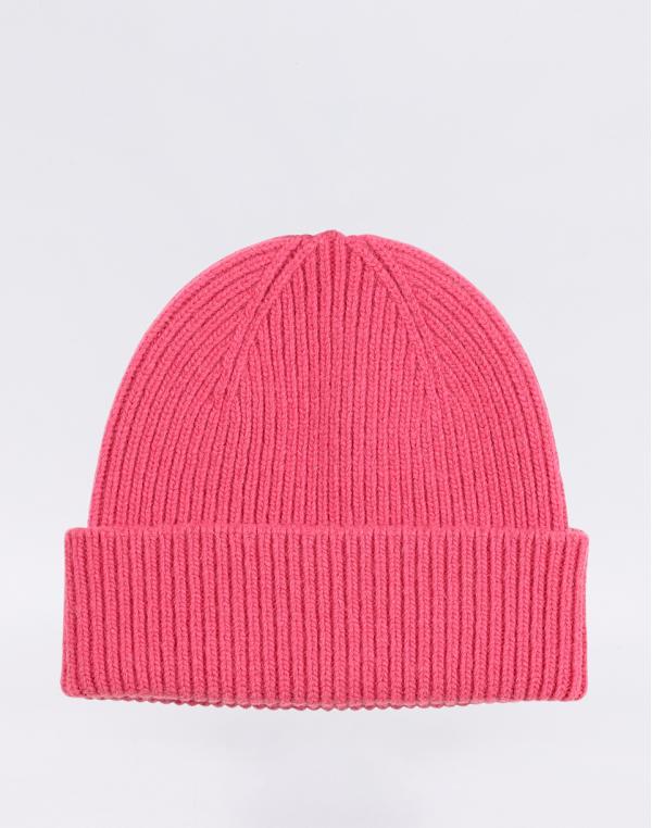 Colorful Standard Merino Wool Beanie Bubblegum Pink
