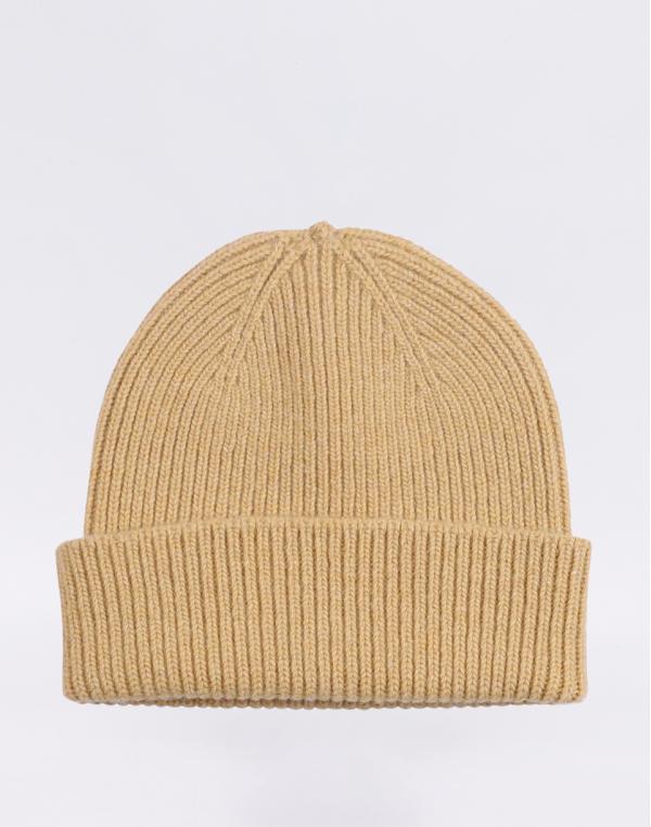 Colorful Standard Merino Wool Beanie Desert Khaki