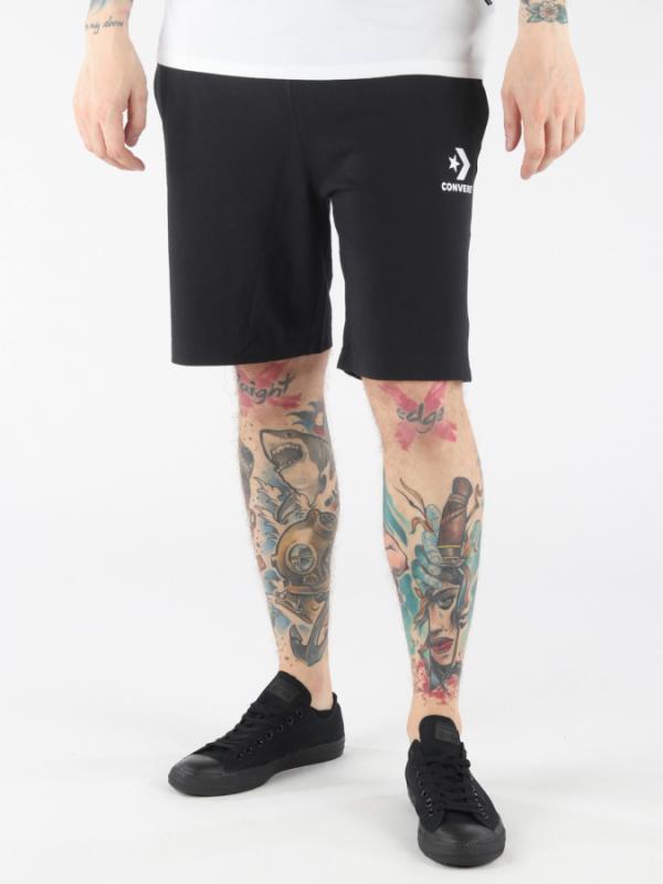Kraťasy Converse M Star Chevron Knit Short Černá