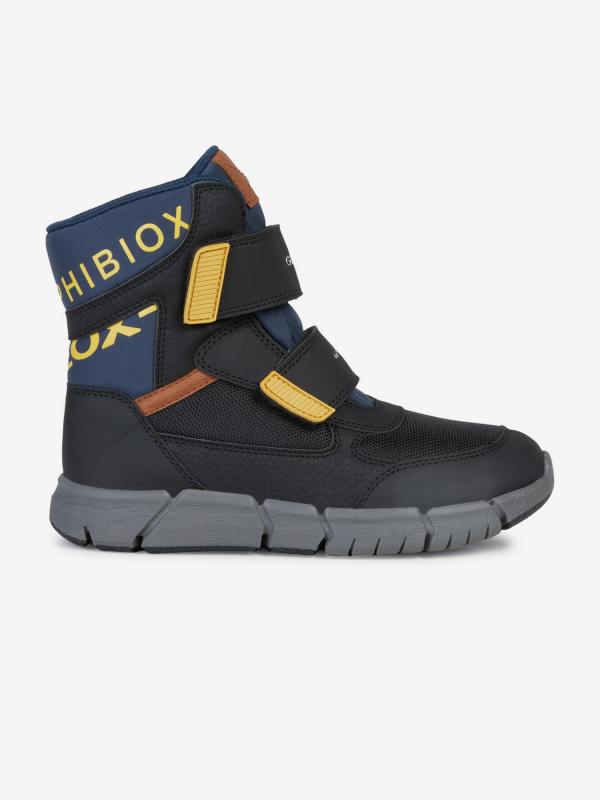 Boty Geox J Flexyper Boy B Abx Černá