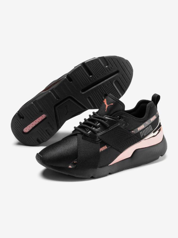 Boty Puma Muse X-2 Metallic Wn S Černá