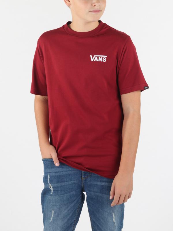 Tričko Vans By Otw Classic Boys Bikingred/White Červená
