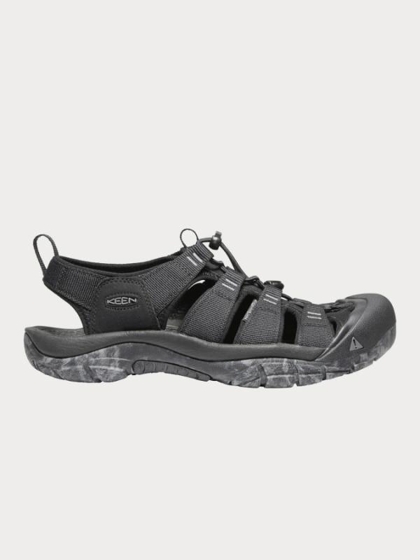 Sandály Keen Newport H2 M Black/Swirl Outsole Černá