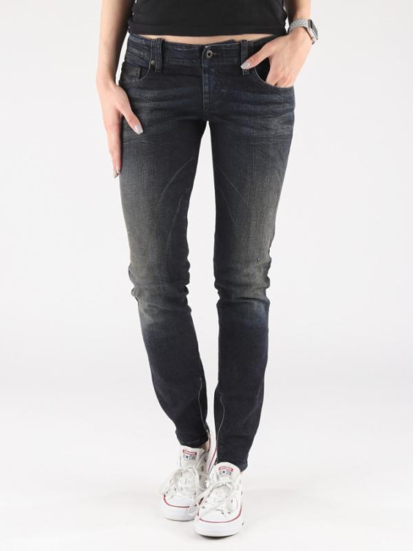Džíny Diesel GRUPEE-ZIP L.34 PANTALONI Modrá