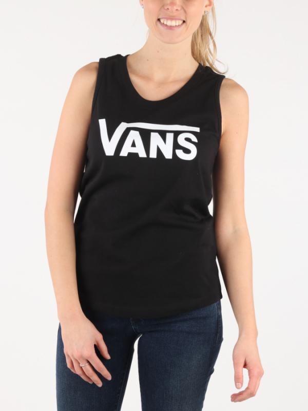 Tílko Vans Wm Flying V Muscle S Black Černá