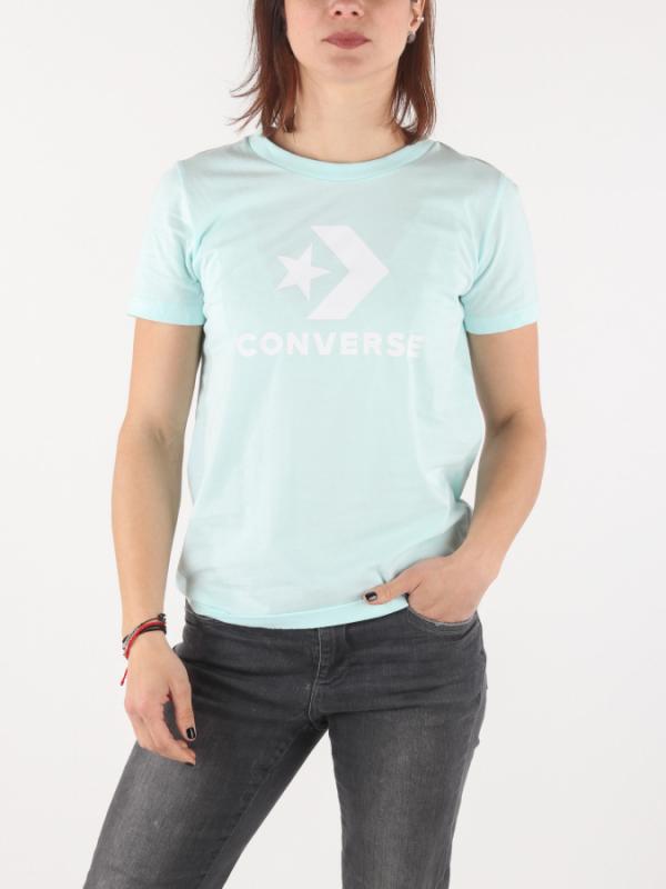 Tričko Converse W Star Chevron Core Ss Tee Zelená
